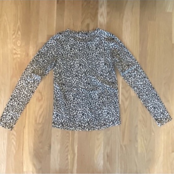 Crewcuts Long Sleeve T Shirt Leopard Print Size XL (12-14) NWT - Picture 2 of 8